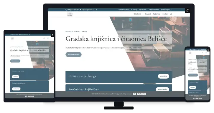knjiznica_belisce Gradska knjižnica i čitaonica Belišće - web stranica